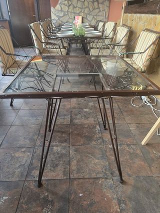 Conjunto Mesa y Sillas Terraza