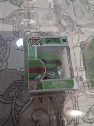 3 Funko Bitty Pop Tortugas Ninja