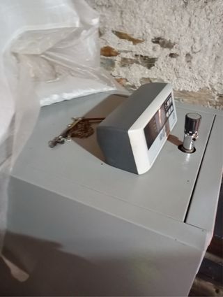 Estufa de leña grande