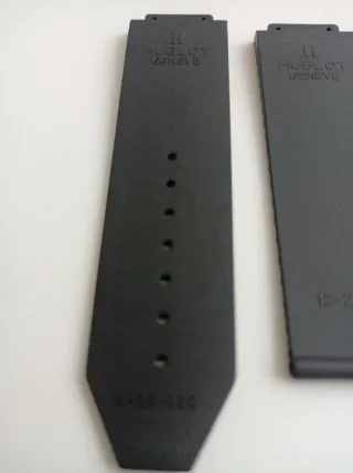 Correa de caucho Hublot negra