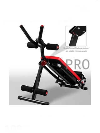 Banco de musculación plegable y ajustable, 300 KG/660LB