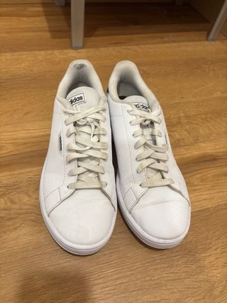 Zapatillas Adidas Blancas y Verdes