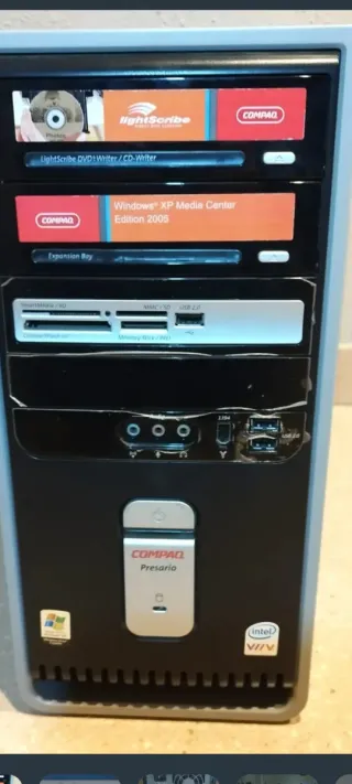 Scatola per assemblare il computer Compaq Presario