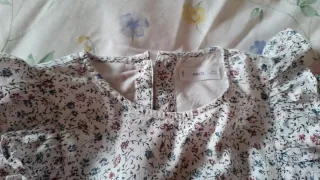 Camisa niña MANGO flores Talla 10 años