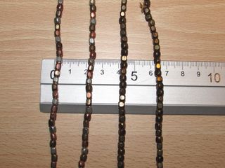 Par collar africano largo o pulsera vueltas metal