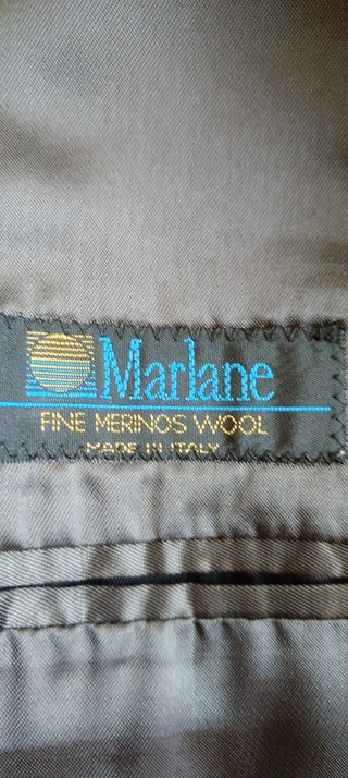 Giaccone Marlane Lana Merino Blu