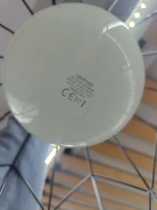 Lámpara Techo Negra Moderna
