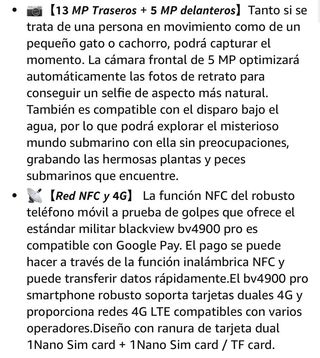 Smartphone Teléfono Móvil Blackview - Precintado