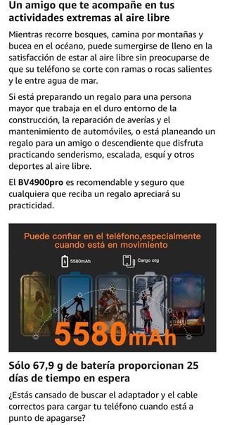 Smartphone Teléfono Móvil Blackview - Precintado