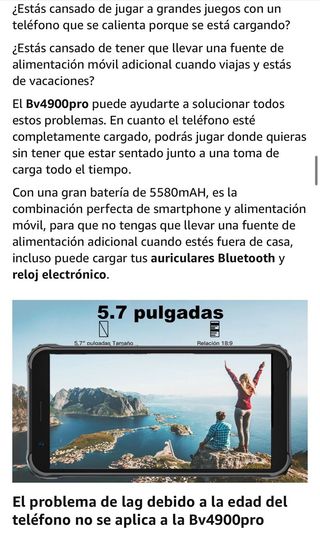Smartphone Teléfono Móvil Blackview - Precintado