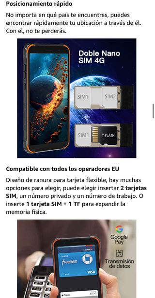 Smartphone Teléfono Móvil Blackview - Precintado