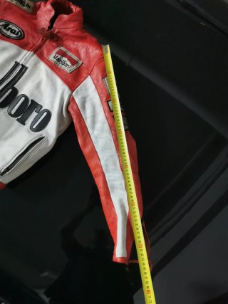 Chaqueta Moto Cuero Marlboro Vintage TALLA XL