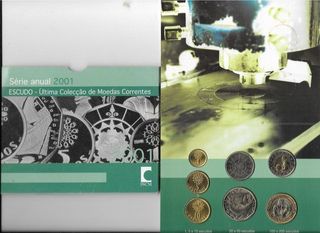 Portugal 2001 - Set de monedas Escudo