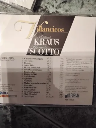 2 CDs Villancicos Coro Universidad Salamanca