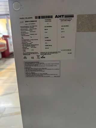 Congelador AHT 2.10m