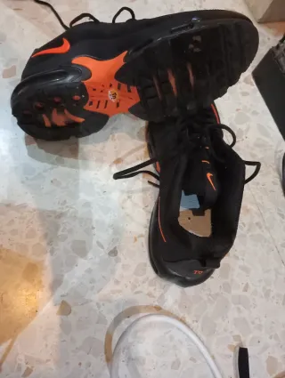 Zapatillas Nike Hombre Negras Naranja