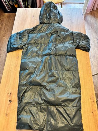 Abrigo Only verde oscuro talla S