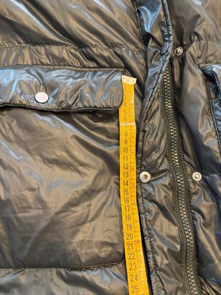 Abrigo Only verde oscuro talla S