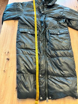 Abrigo Only verde oscuro talla S