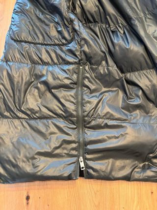 Abrigo Only verde oscuro talla S