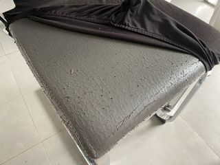 Mesa comedor cristal y 4 sillas