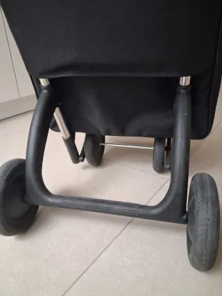 Carro de la compra Rolser negro