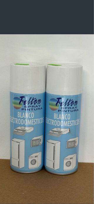 2 Sprays Pintura Blanca Electrodomésticos