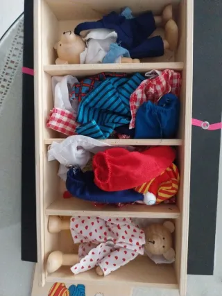 2 Muñecos Articulados con Ropa Goki