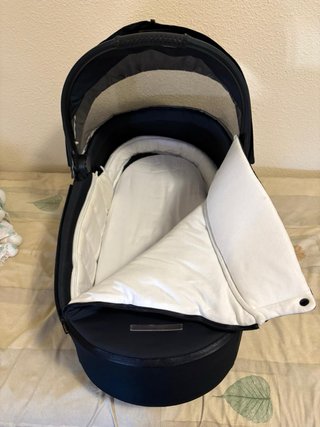 Cybex Priam Silla de Paseo y Capazo Negro