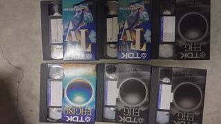 Lotto di 50 VHS con registrazioni dei GP di Formul