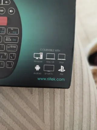 Mini tastiera Rii X8 wireless