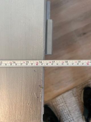 Cómoda/Mueble Auxiliar Madera Plata