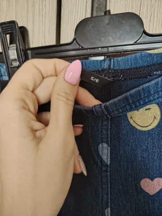 Jeggins skinny bambina con stampe