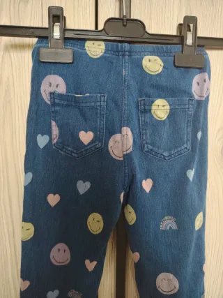 Jeggins skinny bambina con stampe