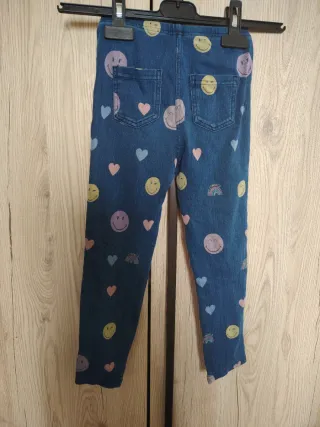 Jeggins skinny bambina con stampe