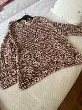 Suéter Zara Oversize Algodón