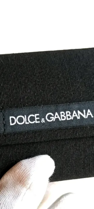 Custodia porta occhiali Dolce&Gabbana nera