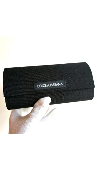 Custodia porta occhiali Dolce&Gabbana nera