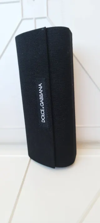 Custodia porta occhiali Dolce&Gabbana nera