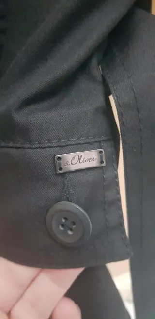 Trench donna S.oliver nero