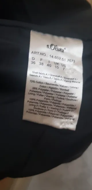 Trench donna S.oliver nero