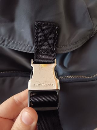 Mochila Bimba y Lola gris oscuro