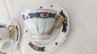 Set 2 tazze Adano gold collection