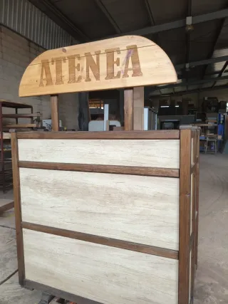 Jardineras de madera rústicas