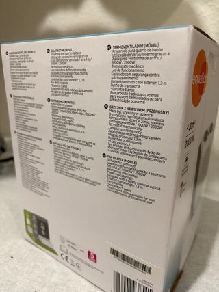 Calefactor Equation 2000W