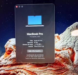 MacBook Pro 14 M1 Pro 16GB/512GB + Caja