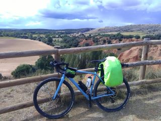Bicicleta Gravel Cannondale Azul