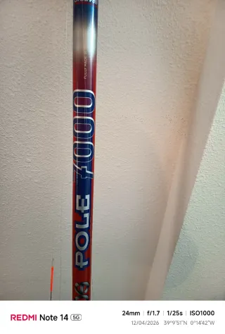 Caña de pesca Grauvell Teknos Pole 11m