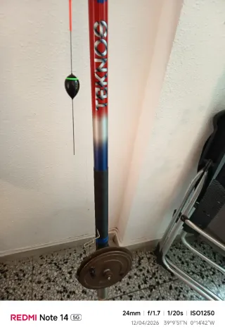 Caña de pesca Grauvell Teknos Pole 11m