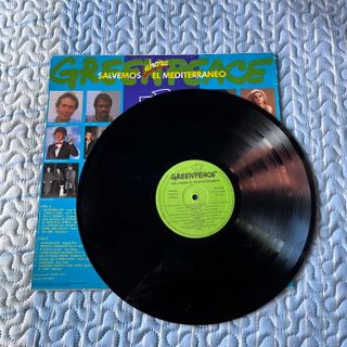 VINILO LP - Greenpeace "Salvemos el Mediterráneo"